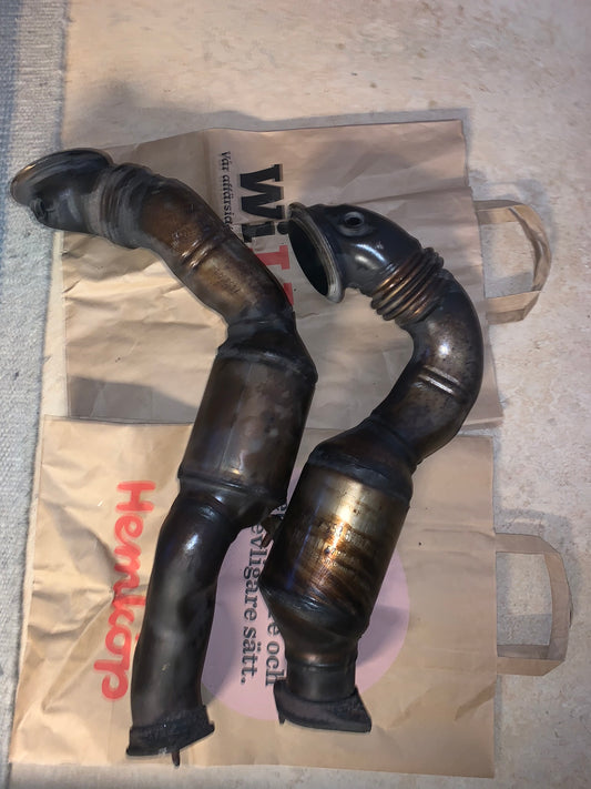 N54 OEM Downpipes begagnade